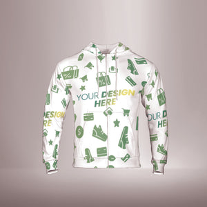 AOP Premium Zip Hoodie