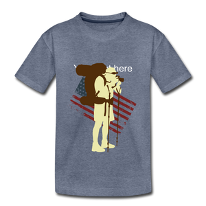 Kids' Premium T-Shirt - heather blue