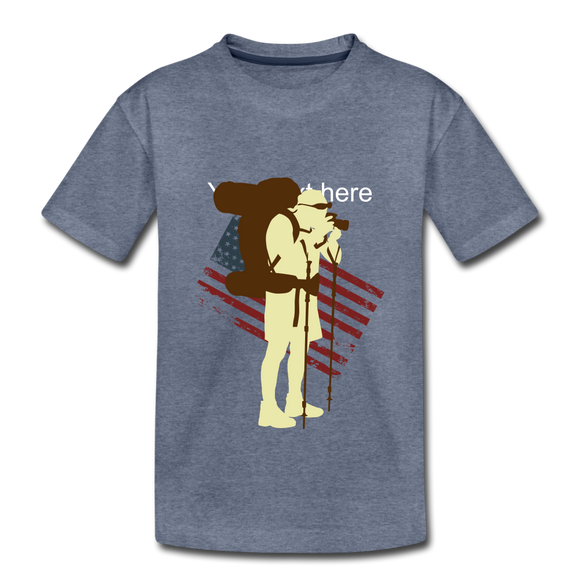 Kids' Premium T-Shirt - heather blue