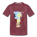 Kids' Premium T-Shirt - heather burgundy